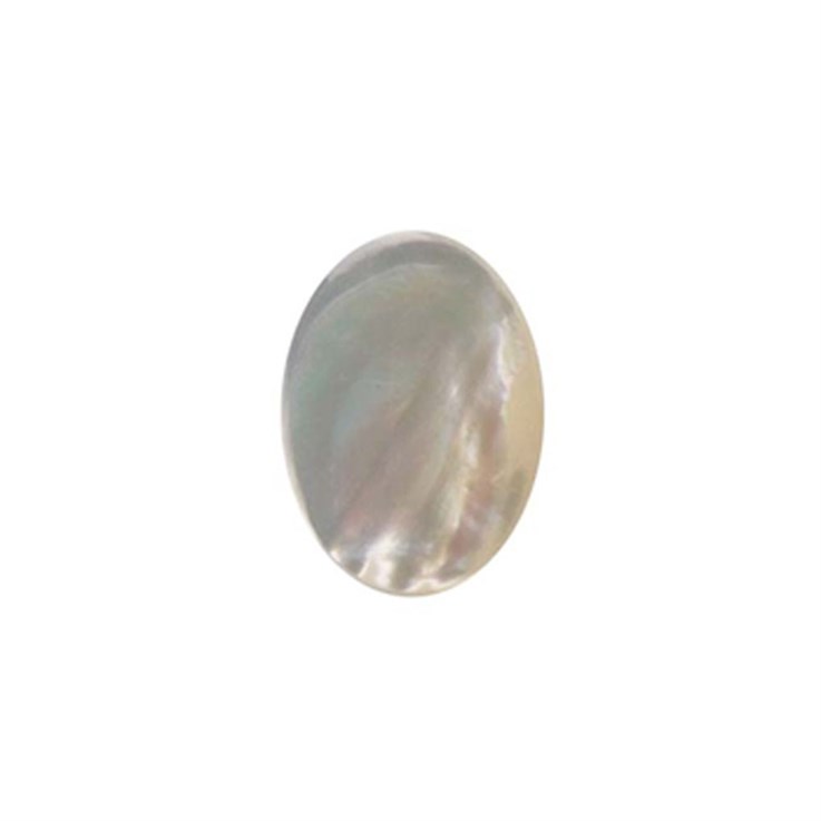 18x13mm Mother of Pearl Superior Shell Cabochon
