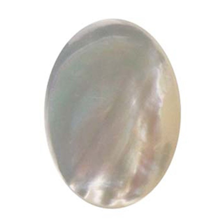 40x30mm Mother of Pearl Superior Shell Cabochon