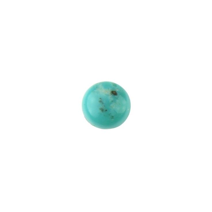 6mm Special Natural Turquoise Green/Blue AB Quality Gemstone Cabochon