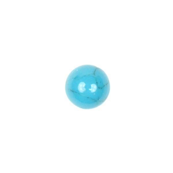 10mm Turquoise (Lab Created) Gemstone Cabochon