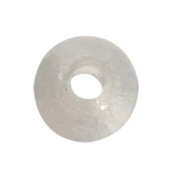 8mm Gemstone large 2.5mm hole bead Rock Crystal