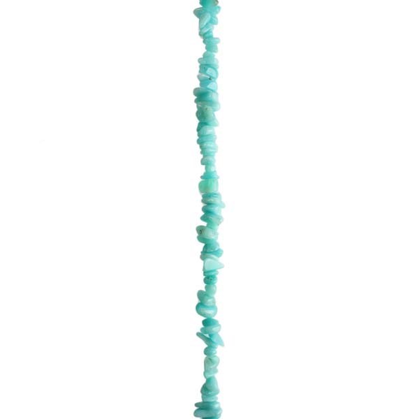 A'  Quality Tumblechips 36" Continuous Peru Amazonite
