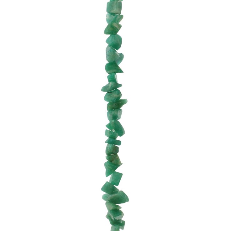 36" Gemstone tumblechip beads Amazonite