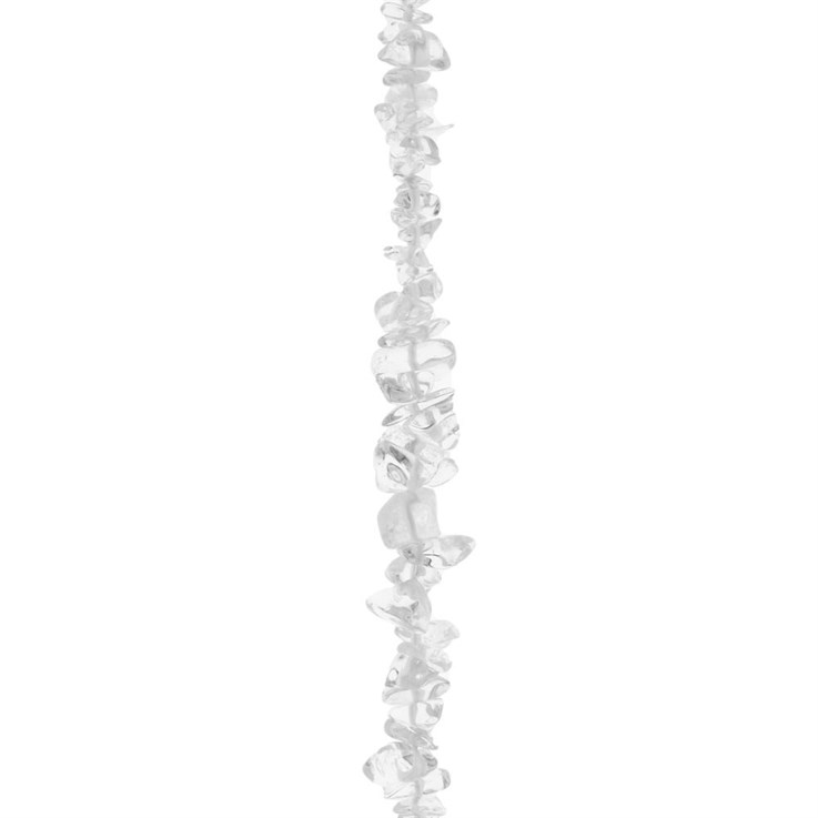 36" Gemstone tumblechip beads Rock Crystal Indian