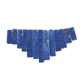 Gemstone Feature Tapered Set 13 Piece Lapis Lazuli