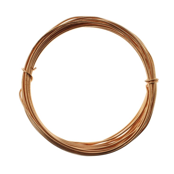 1mm Copper Beading Wire 4 metres