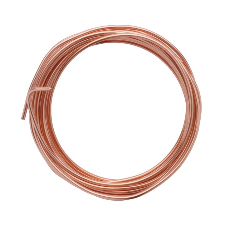 Parawire 14 Gauge (1.63mm) Non Tarnish CopperWire 10ft (3m) Coil