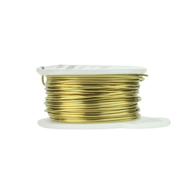 Parawire 20 Gauge (0.81mm) Non Tarnish Faux Gold Wire 10 Yard (9.1m) Spool