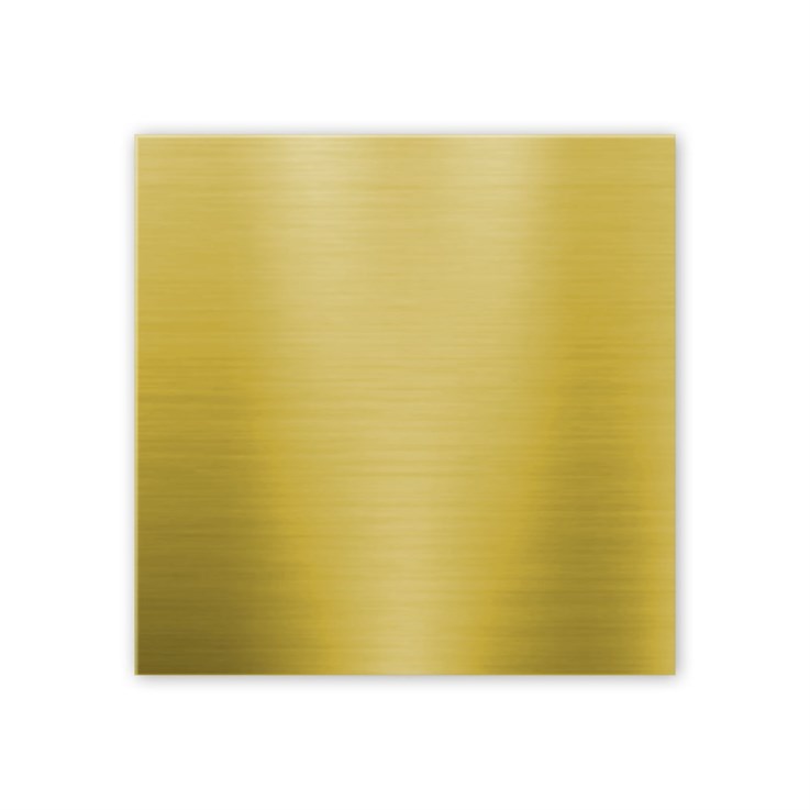 22 Gauge Yellow Brass Sheet 6x6" (150x150mm) 0.64mm