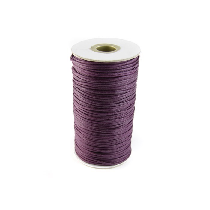 Mulberry Waxed Beading Cord 2mm 100 Metre Reel