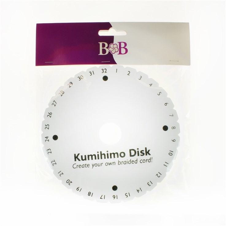 BB Kumihimo Round Disk 15x15cm