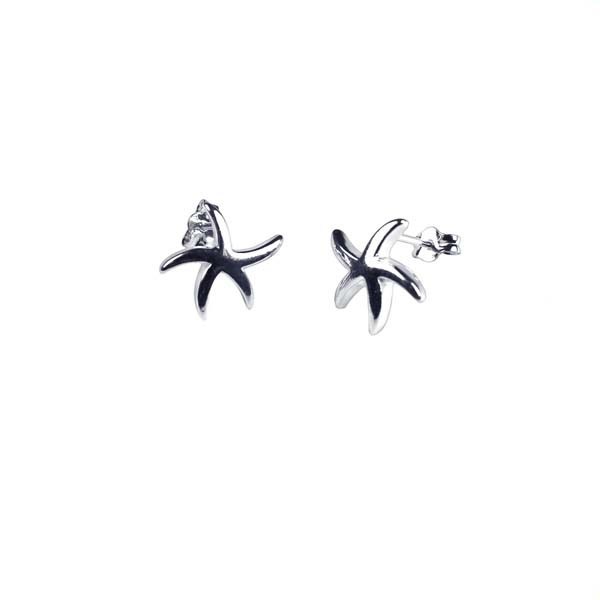 Starfish Earstuds (STS) Sterling Silver