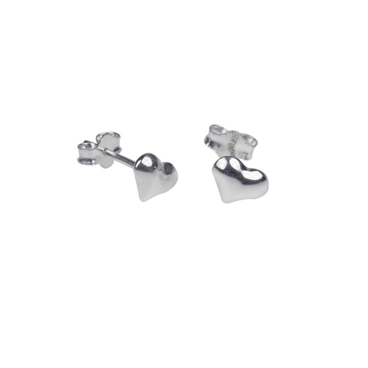 Tiny Heart Stud Sterling Silver (STS)