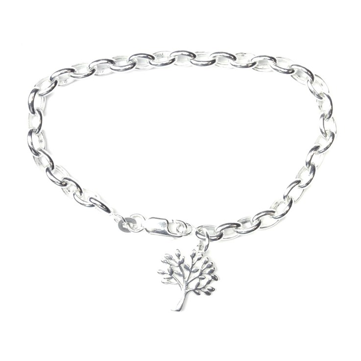 Tree of Life Bracelet Sterling Silver