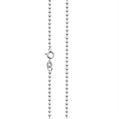 16" Standard Ball Chain 2mm Sterling Silver (STS)