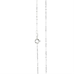 16" Superior Ball Chain 1.2mm Diamond Cut ECO Sterling Silver (STS)