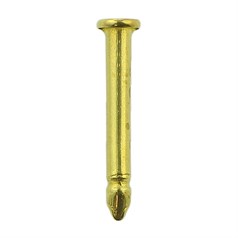 Tie Pin Clean 9mm Brass