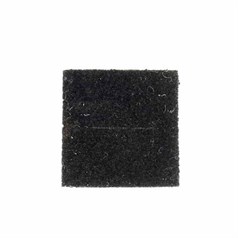 Black Velour Pad with Grey Sponge for Ring Box 38x38x20mm