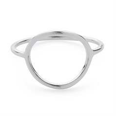 Circle Ring Size 7 (O) Sterling Silver