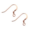 Fish Hook Earwire with Spring Copper Anti Tarnish