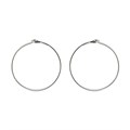 18mm Earhoop for Beading Sterling Silver (STS)