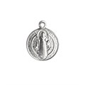 San Benedetto Charm/Pendant 12mm Sterling Silver