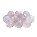 20mm Round gemstone bead Light Amethyst (Single bead)