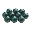 20mm Round Gemstone Bead Green Onyx/Agate (Single bead)