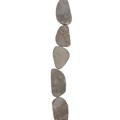 20-30mm Pyrite Slab approx 40cm strand