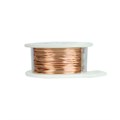 Parawire 22 Gauge (0.64mm) Non Tarnish Rose Gold Silver Plated Wire 10 Yard (9.1m) Spool