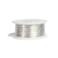 Parawire 24 Gauge (0.51mm) Non Tarnish Silver Plated Wire 20 Yard (18.2m) Spool