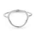 Circle Ring Size 5 (J/K) Sterling Silver